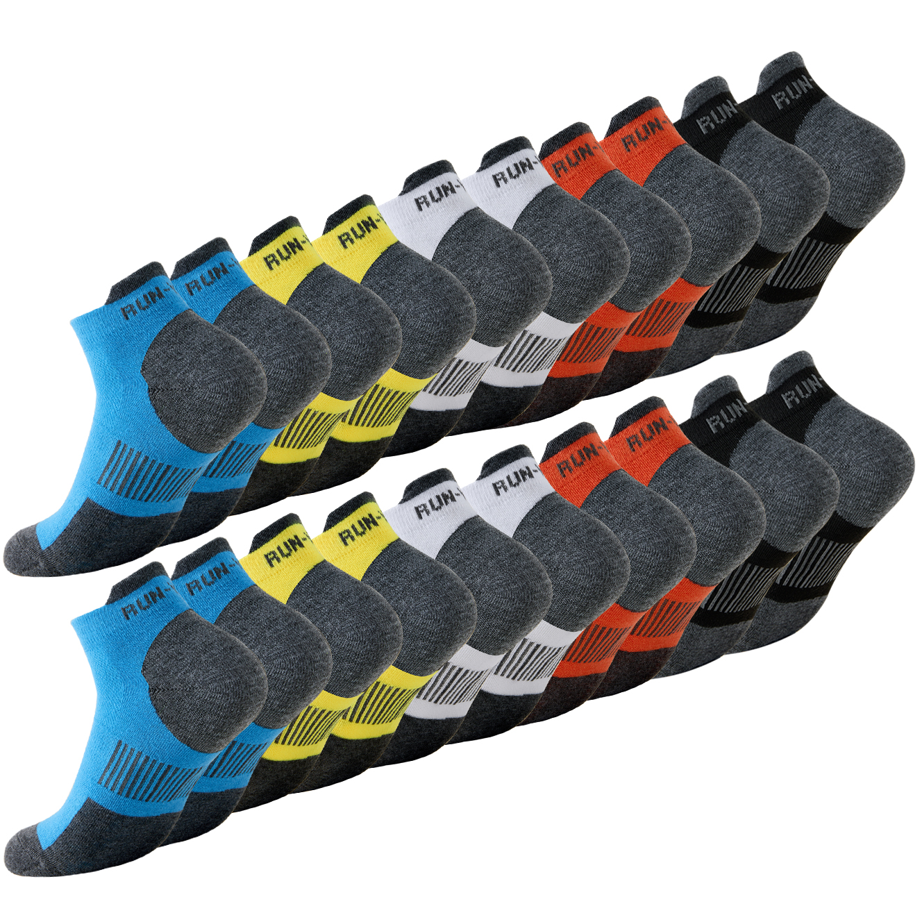 10 pairs quality men's summer  - مراجعة Ankle Sock Low Cut وسعره