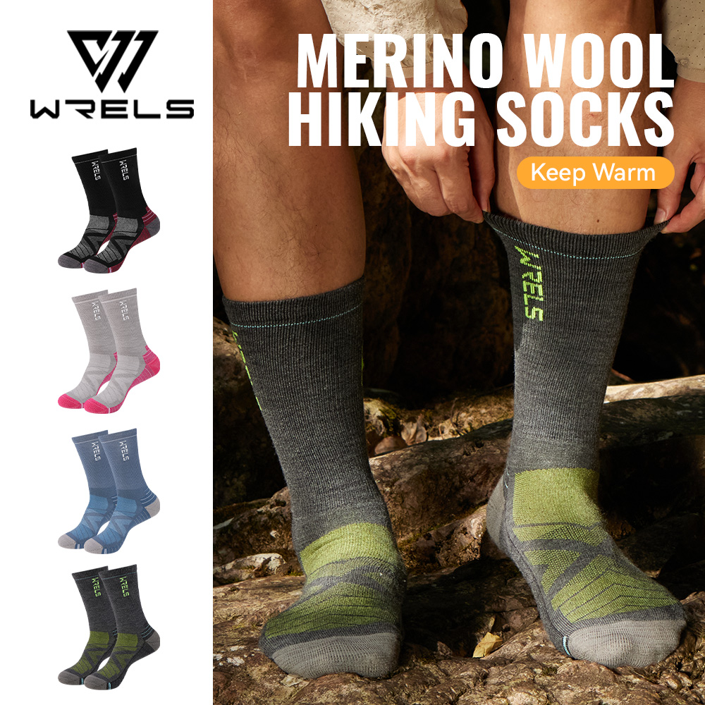 WRELS 1/2/3 Merino Wool Socks  - مراجعة Thermal Sock Winter وسعره