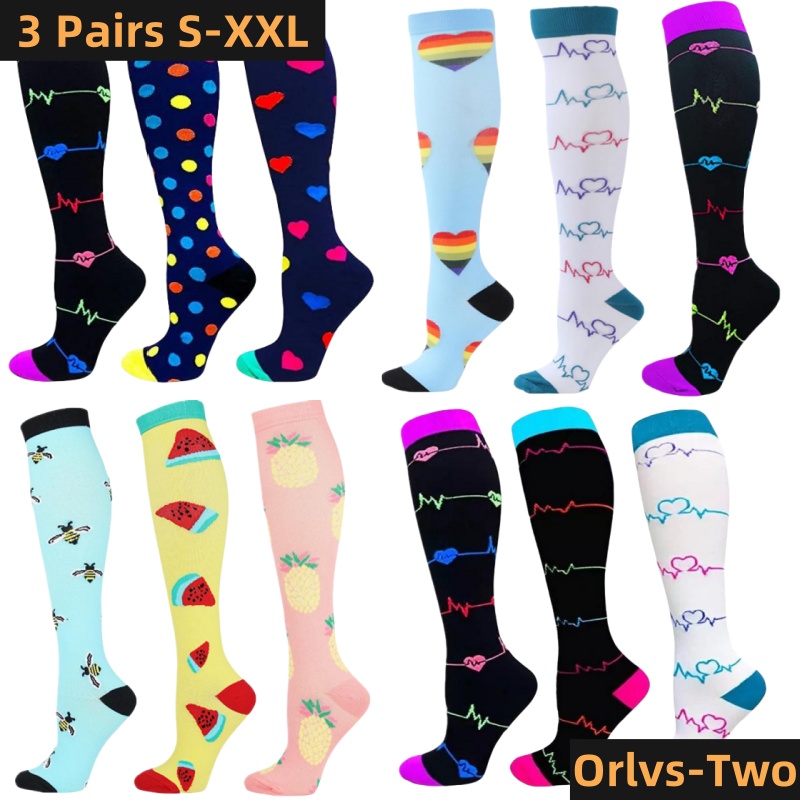 S-XXL 3 Pairs Free Shipping Nu - مراجعة Compression Sock Medical وسعره