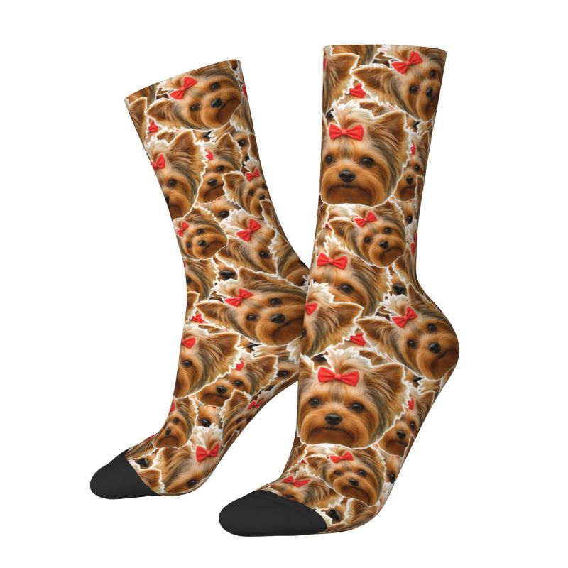 Cute Mens Personalized Dog Fac - مراجعة Dress Sock Men وسعره
