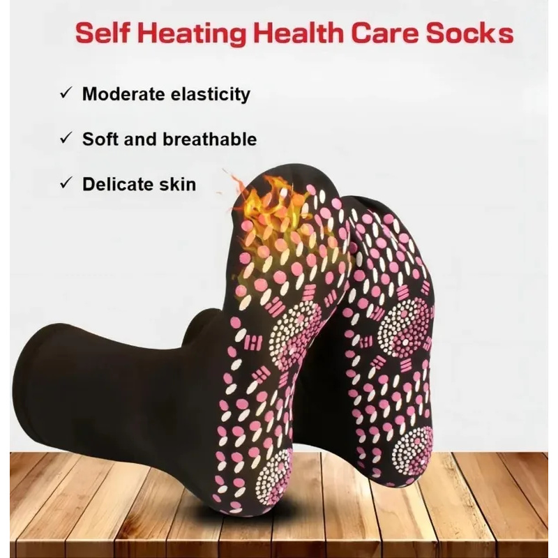 6/3/1pairs Tourmaline Self-Hea - مراجعة Thermal Sock Winter وسعره