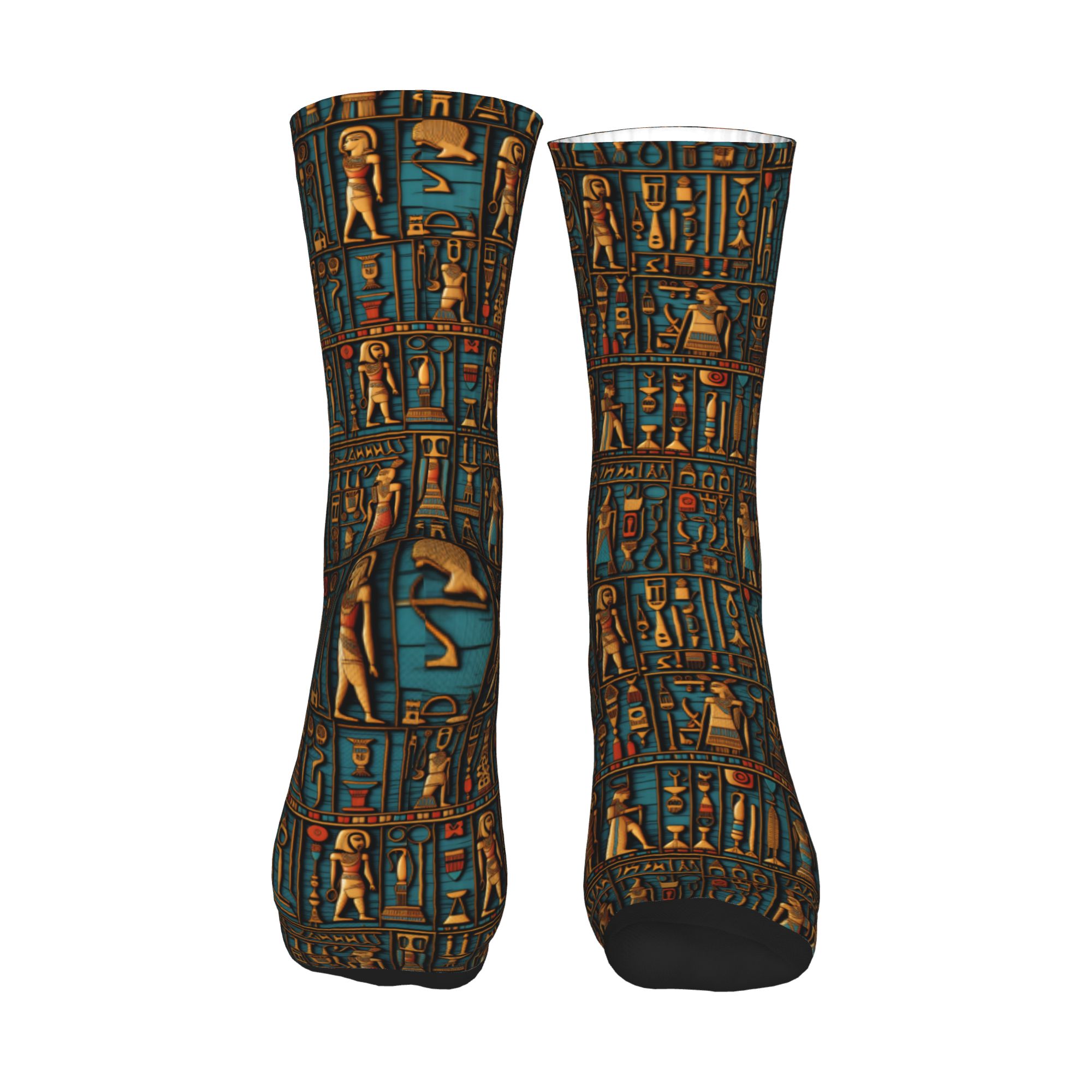 Cool Men's Egyptian Hieroglyph - مراجعة Dress Sock Men وسعره