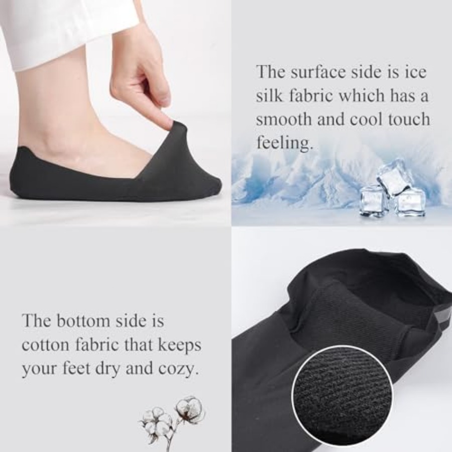 floconssy No Show Socks Womens - مراجعة Invisibility Sock Loafer وسعره