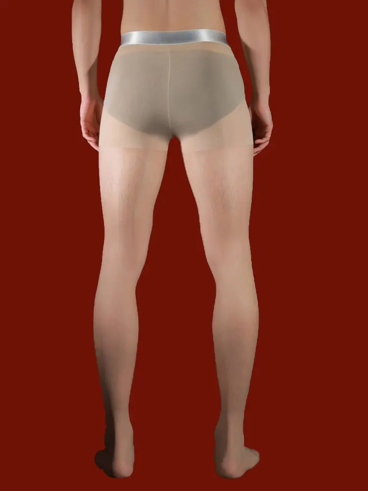 Sexy Men Traceless Silver Wais - مراجعة Tights Pantyhose Sheer وسعره
