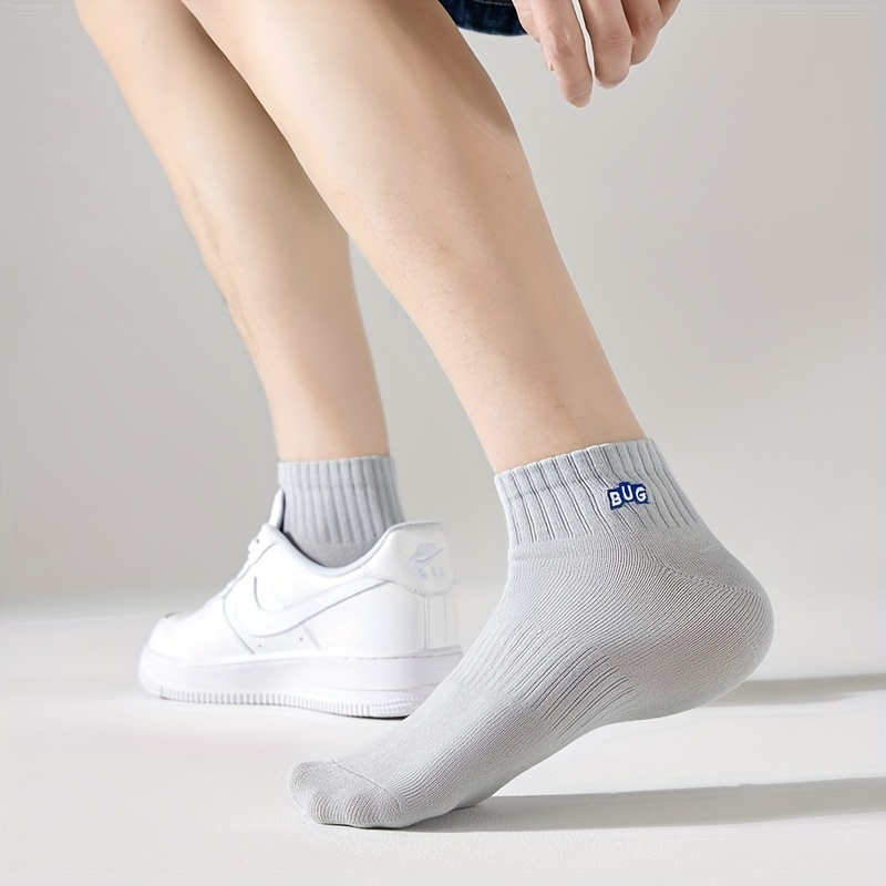 5 Pairs Men's Ankle Socks, Sol - مراجعة Ankle Sock Low Cut وسعره