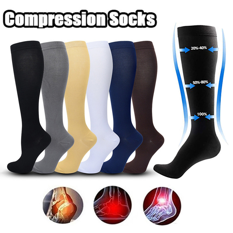 1 Pair Women's & Men's Compres - مراجعة Compression Sock Medical وسعره