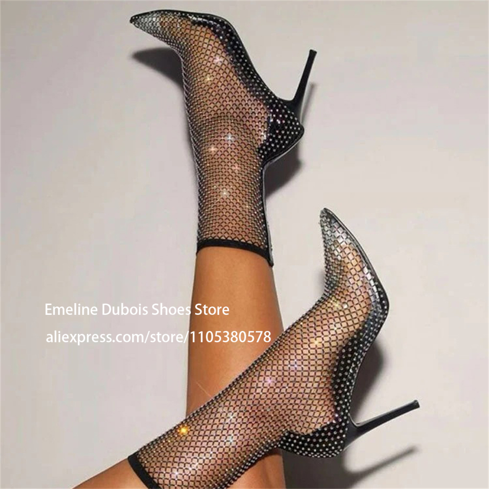 Rhinestones Fishnet Stocking S - مراجعة Fishnet Stocking Women وسعره