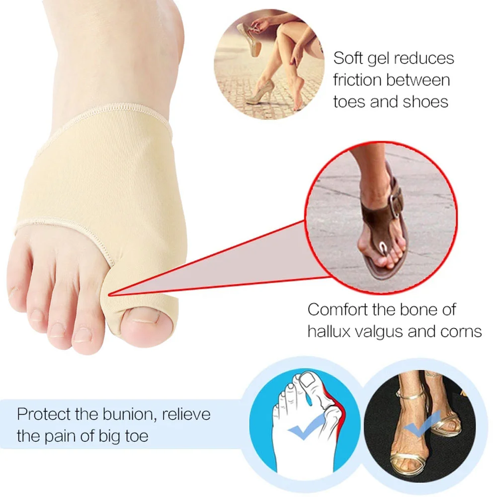 2Pcs Toe Separator Hallux Valg - مراجعة Ankle Brace Sock وسعره