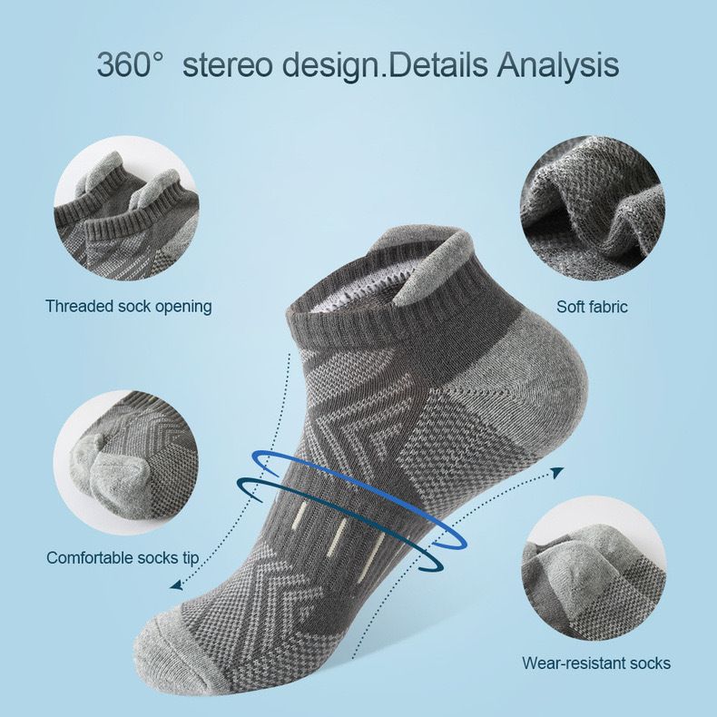 6Pairs Low Cut Cushioned Athle - مراجعة Athletic Sock Cushion وسعره