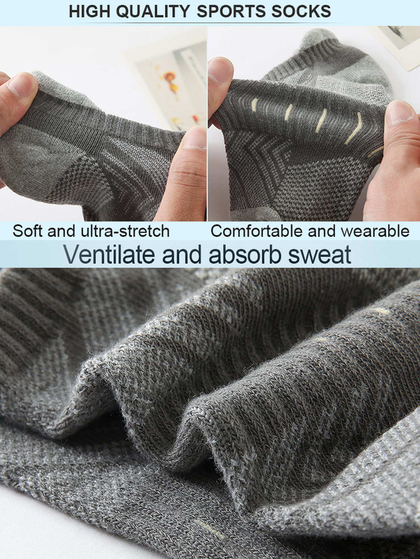 6Pairs Low Cut Cushioned Athle - مراجعة Athletic Sock Cushion وسعره